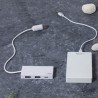 Power Bank Éco-responsable 5000 mAh Personnalisée pas cher Noiman Matières : ABS Couleurs : blanc marquage laser ultra précis