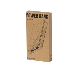 Power Bank Éco-responsable 5000 mAh Personnalisée pas cher Noiman Matières : ABS Couleurs : blanc objet promotionnel éco-respons