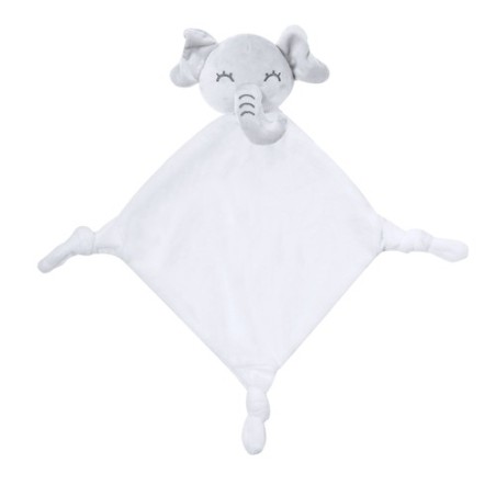Doudou Élégant et Sûr Personnalisé pour Bébé Marlin pas cher Matières : polyester Couleurs : blanc