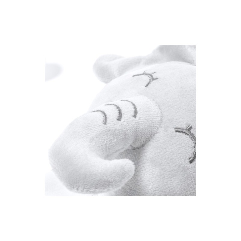Doudou Élégant et Sûr Personnalisé pour Bébé Marlin pas cher Matières : polyester Couleurs : blanc goodies publicitaire événemen