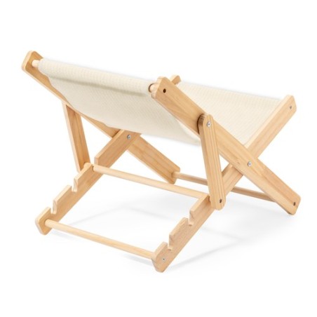Chaise Éco-responsable et Élégante pour Animaux de Compagnie pas cher Diny Matières : bois Couleurs : naturel goodies publicitai
