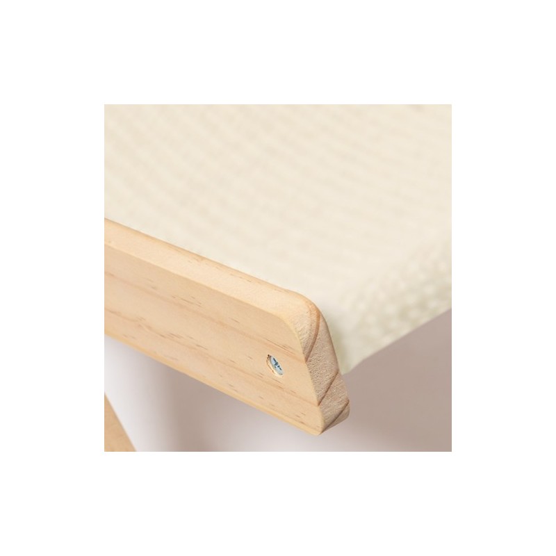 Chaise Éco-responsable et Élégante pour Animaux de Compagnie pas cher Diny Matières : bois Couleurs : naturel impression haute d