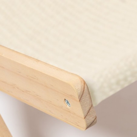 Chaise Éco-responsable et Élégante pour Animaux de Compagnie pas cher Diny Matières : bois Couleurs : naturel impression haute d