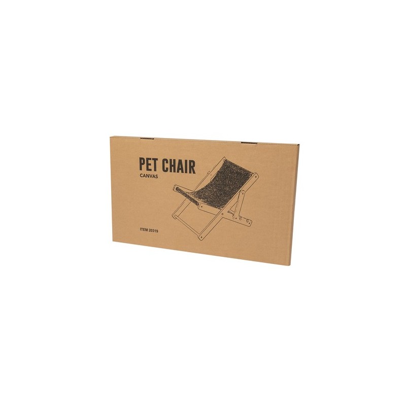 Chaise Éco-responsable et Élégante pour Animaux de Compagnie pas cher Diny Matières : bois Couleurs : naturel cadeau collaborate