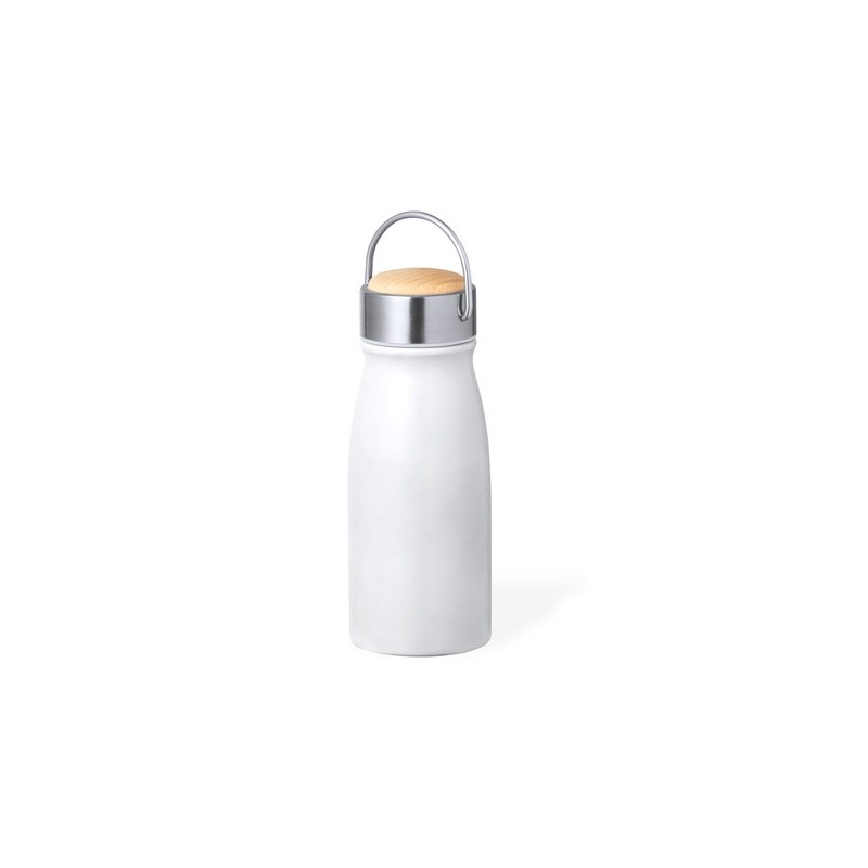 Bouteille Isotherme Personnalisée Design Thermique Barns Matières : bois Couleurs : rouge goodies personnalisé en stock