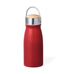 Bouteille Isotherme Personnalisée Design Thermique Barns Matières : bois Couleurs : blanc cadeau entreprise pas cher