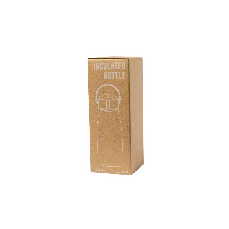 Bouteille Isotherme Personnalisée Design Thermique Barns Matières : bois Couleurs : blanc goodies personnalisé en stock