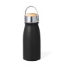 Bouteille Isotherme Personnalisée Design Thermique Barns Matières : bois Couleurs : noir cadeau entreprise pas cher