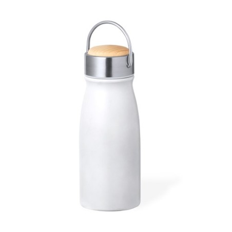 Bouteille Isotherme Personnalisée Design Thermique Barns Matières : bois Couleurs : noir cadeau affaires élégant