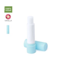 Baume à Lèvres Végane Personnalisé - Protection et Douceur Posie Couleurs : rose objet promotionnel éco-responsable