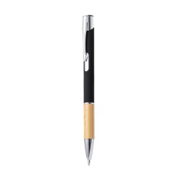 Stylo Éco-responsable Personnalisé d'Entreprise - Kolka Matières : bambou Couleurs : noir