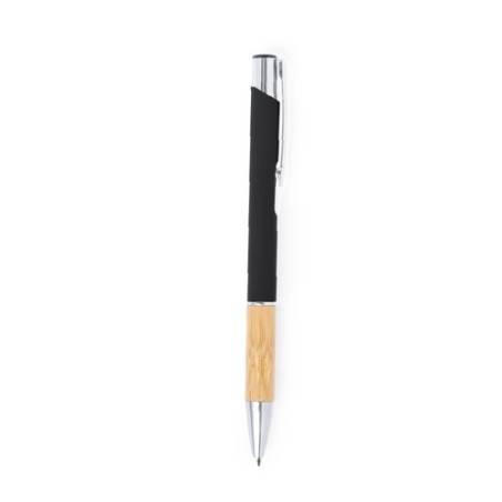 Stylo Éco-responsable Personnalisé d'Entreprise - Kolka Matières : bambou Couleurs : noir cadeau collaborateur premium
