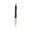Stylo Éco-responsable Personnalisé d'Entreprise - Kolka Matières : bambou Couleurs : noir cadeau collaborateur premium