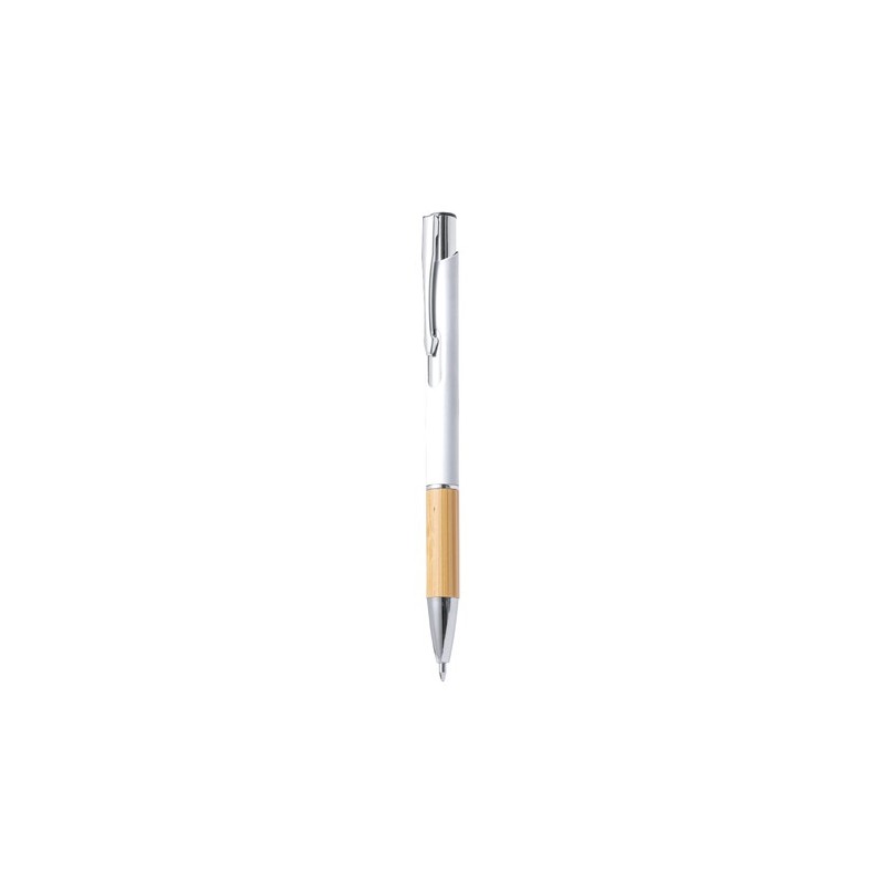 Stylo Éco-responsable Personnalisé d'Entreprise - Kolka Matières : bambou Couleurs : bleu marine impression logo haute qualité