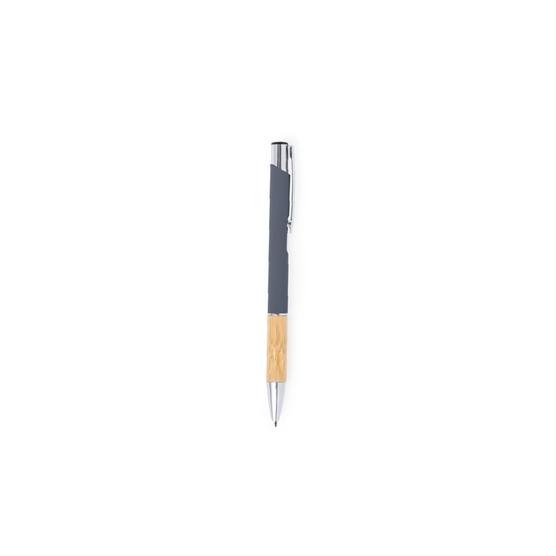 Stylo Éco-responsable Personnalisé d'Entreprise - Kolka Matières : bambou Couleurs : rouge marquage laser ultra précis