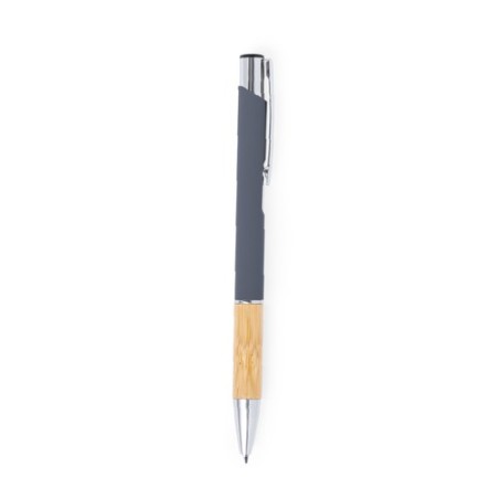 Stylo Éco-responsable Personnalisé d'Entreprise - Kolka Matières : bambou Couleurs : rouge marquage laser ultra précis