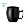 Mug en Aluminium Personnalisé Tasse Ashley Matières : aluminium Couleurs : noir objet promotionnel éco-responsable