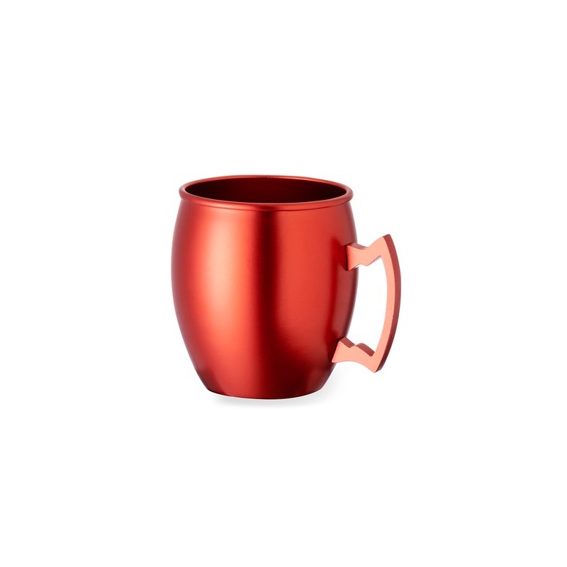 Mug en Aluminium Personnalisé Tasse Ashley Matières : aluminium Couleurs : rouge marquage couleur éclatante