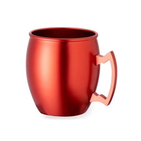 Mug en Aluminium Personnalisé Tasse Ashley Matières : aluminium Couleurs : rouge marquage couleur éclatante