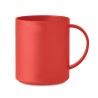 Tasse réutilisable  300 ml personnalisée - MONDAY Matières : polypropylène (PP) Couleurs : rouge