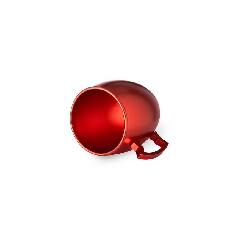 Mug en Aluminium Personnalisé Tasse Ashley Matières : aluminium Couleurs : rouge goodies personnalisé en stock