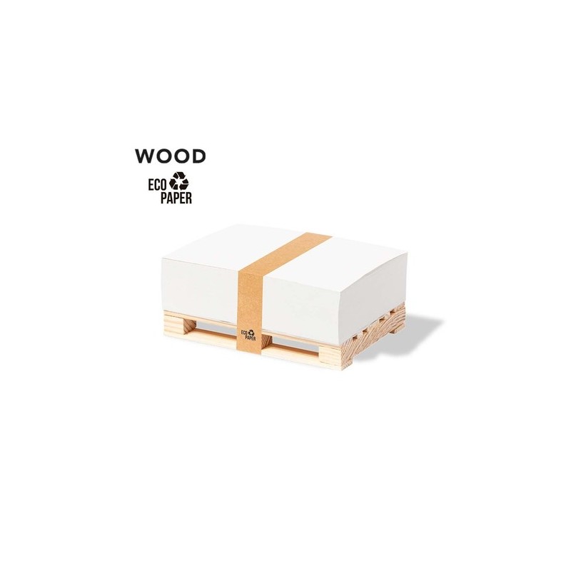 Porte Notes Éco-responsable Personnalisé - Hibon Matières : bois