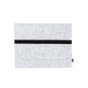 Housse Éco-responsable Personnalisée pour Ordinateur Portable - Riley Matières : PET recyclé Couleurs : gris