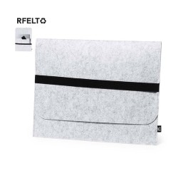 Housse Éco-responsable Personnalisée pour Ordinateur Portable - Riley Matières : PET recyclé Couleurs : gris 2