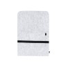 Housse Éco-responsable Personnalisée pour Ordinateur Portable - Riley Matières : PET recyclé Couleurs : gris impression haute dé