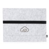 Housse Éco-responsable Personnalisée pour Ordinateur Portable - Riley Matières : PET recyclé Couleurs : gris livraison express 2