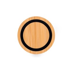 Chargeur Éco-responsable Personnalisé Beckett Matières : bambou marquage laser ultra précis