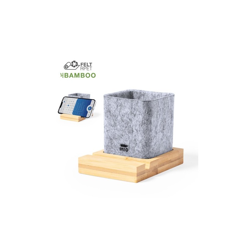 Porte-Crayons Éco-responsable Multifonctionnel Firdex Matières : bambou