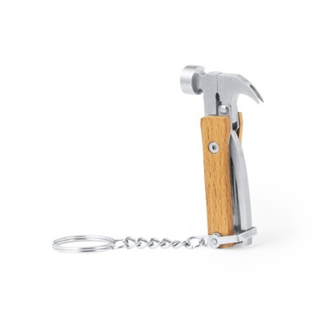 Porte-Clés Multifonctionnel Personnalisé Économique Meniok Matières : bois personnalisable avec votre logo
