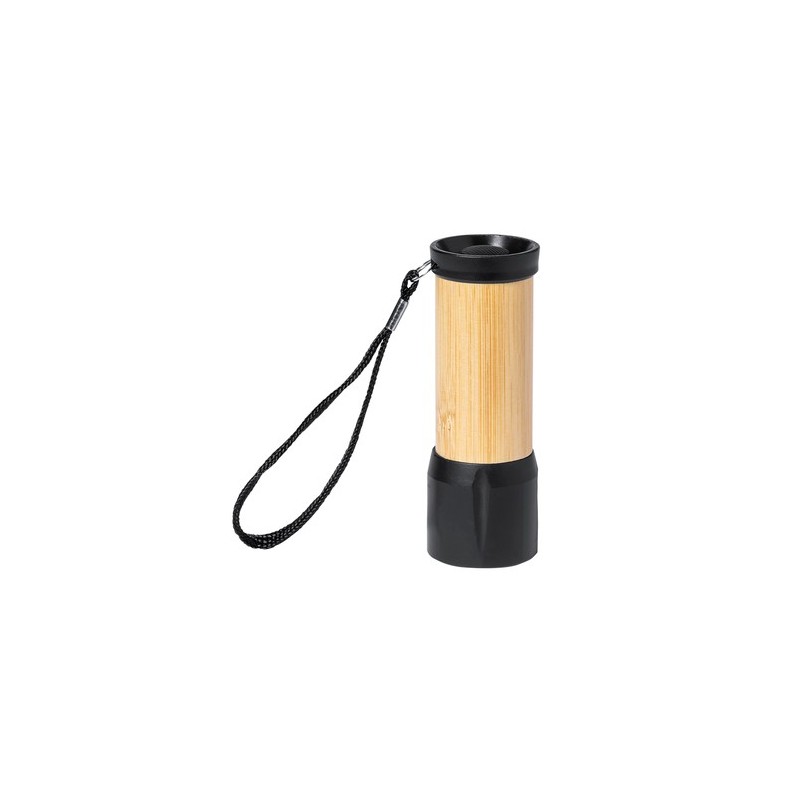 Lampe Éco-responsable Personnalisée Torche pas cher - Freddie Matières : bambou personnalisable avec votre logo