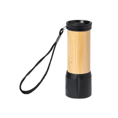 Lampe Éco-responsable Personnalisée Torche pas cher - Freddie Matières : bambou personnalisable avec votre logo