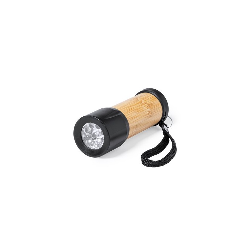 Lampe Éco-responsable Personnalisée Torche pas cher - Freddie Matières : bambou cadeau entreprise pas cher
