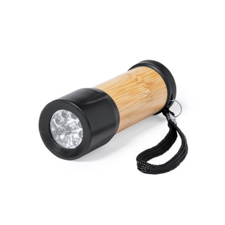 Lampe Éco-responsable Personnalisée Torche pas cher - Freddie Matières : bambou cadeau entreprise pas cher