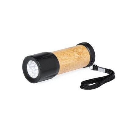 Lampe Éco-responsable Personnalisée Torche pas cher - Freddie Matières : bambou impression haute définition