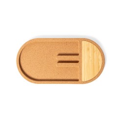 Chargeur Éco-responsable et Pratique Personnalisé Organiseur Beny Matières : bambou cadeau entreprise pas cher