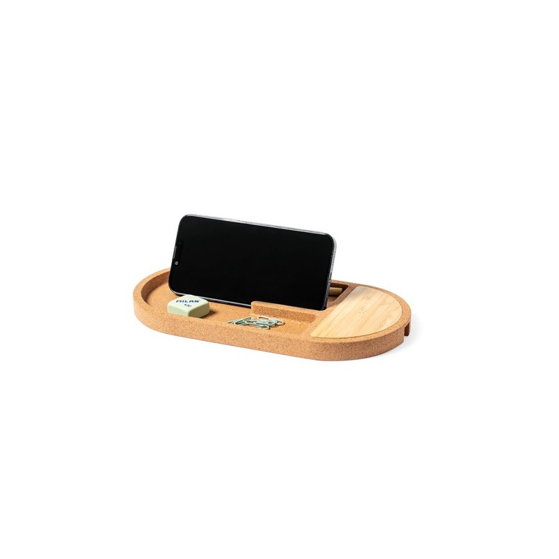 Chargeur Éco-responsable et Pratique Personnalisé Organiseur Beny Matières : bambou impression haute définition