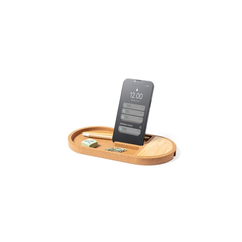Chargeur Éco-responsable et Pratique Personnalisé Organiseur Beny Matières : bambou livraison express 24h 48h