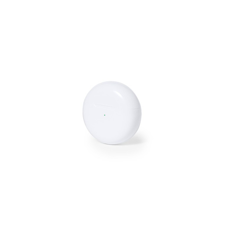 Écouteurs Audio Personnalisés de Qualité Éco-responsable Shima Couleurs : blanc accessoire événementiel unique