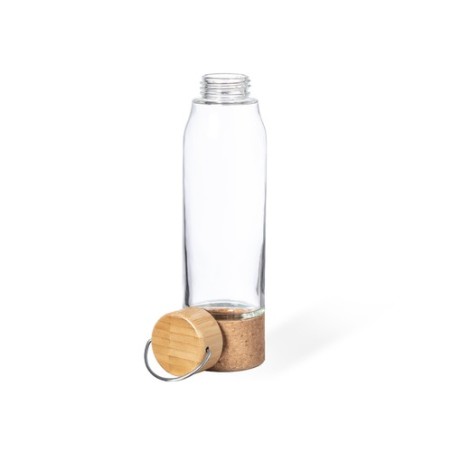 Bidon Pratique Éco-responsable Personnalisé 500 ml Aderox pas cher Matières : bambou cadeau entreprise pas cher
