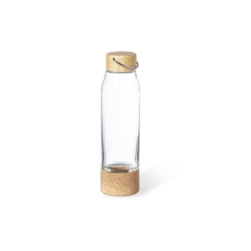Bidon Pratique Éco-responsable Personnalisé 500 ml Aderox pas cher Matières : bambou marquage laser ultra précis