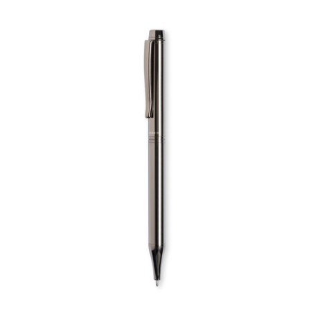 Stylo Élégant Personnalisé Cadeau d'Entreprise Gordon Matières : métal Couleurs : argenté accessoire événementiel unique