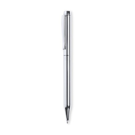 Stylo Élégant Personnalisé Cadeau d'Entreprise Gordon Matières : métal Couleurs : argenté objet publicitaire robuste