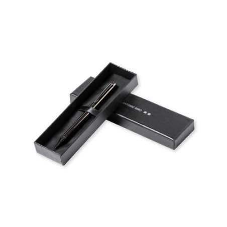 Stylo Élégant Personnalisé Cadeau d'Entreprise Gordon Matières : métal Couleurs : argenté cadeau collaborateur premium