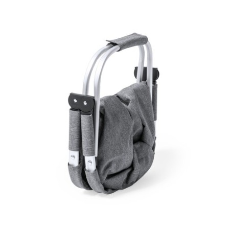 Sac Éco-responsable de Shopping Publicitaire Dorothy Couleurs : gris Matières : polyester recyclé marquage laser ultra précis