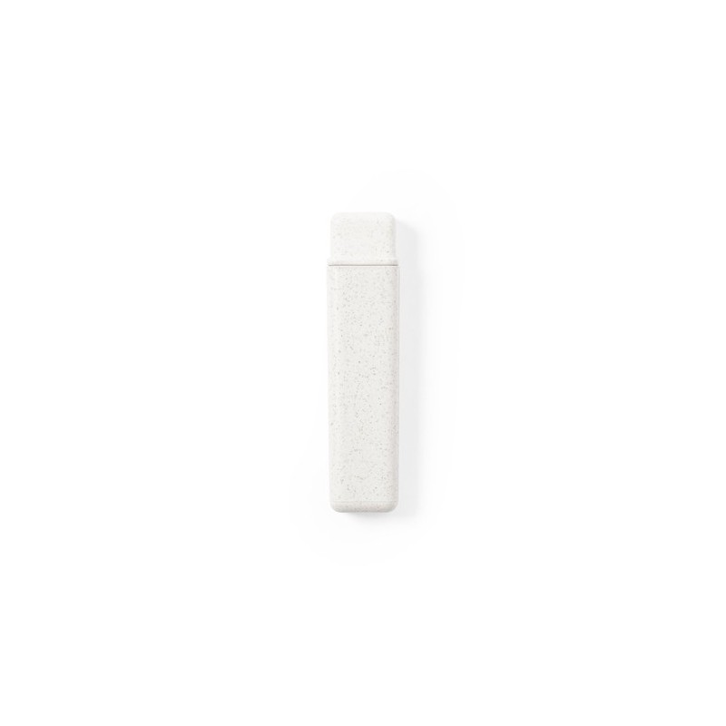 Brosse à Dents Éco-responsable et Pliable Personnalisée - Duncan Matières : polypropylène (PP) Couleurs : naturel