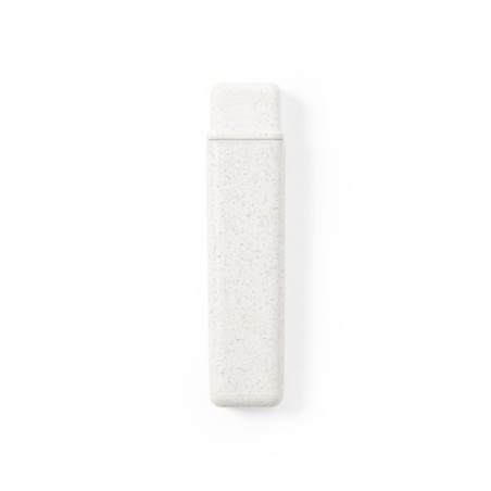 Brosse à Dents Éco-responsable et Pliable Personnalisée - Duncan Matières : polypropylène (PP) Couleurs : naturel